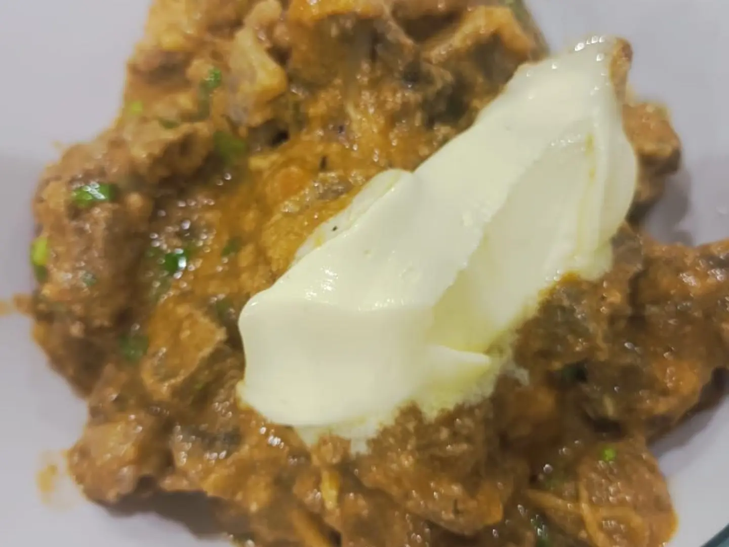 لحم بالزبدة