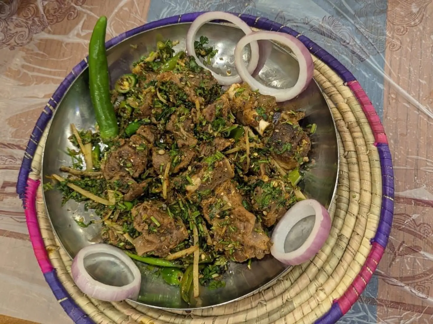 لحم بيشاوري