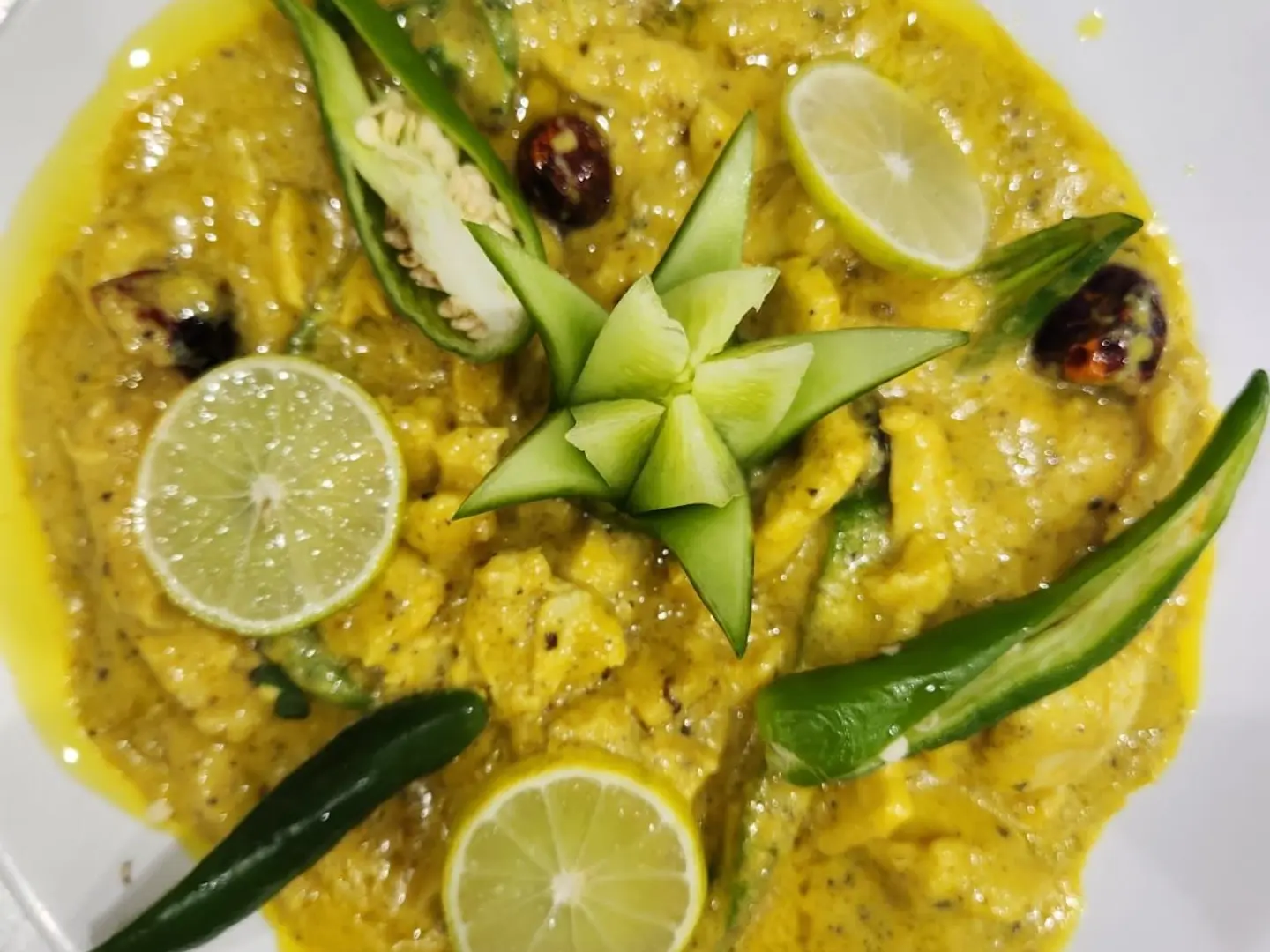 دجاج هاندي أخضر