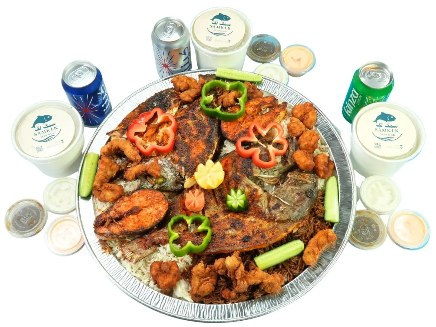 وجبة ثلاثة اشخاص