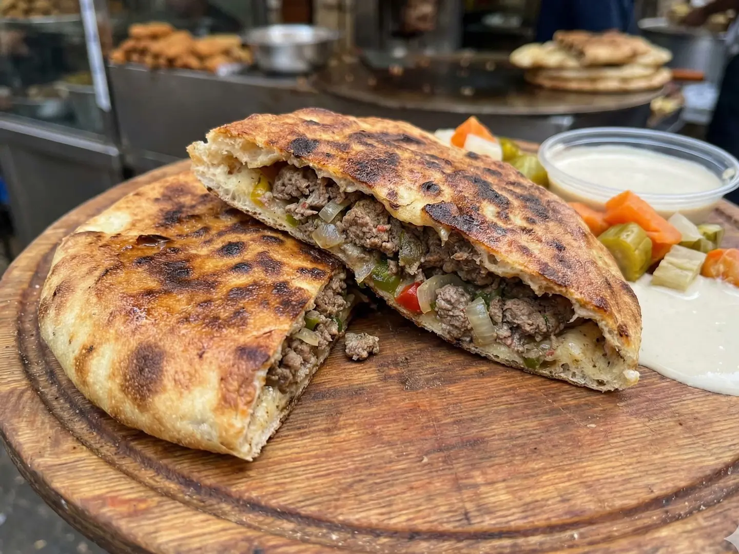 Hawawshi Traditional Egyptian Meat Pie