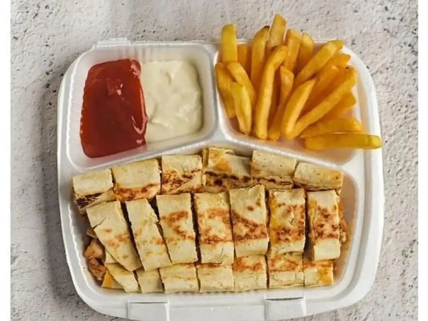 صحن شاورما تركي