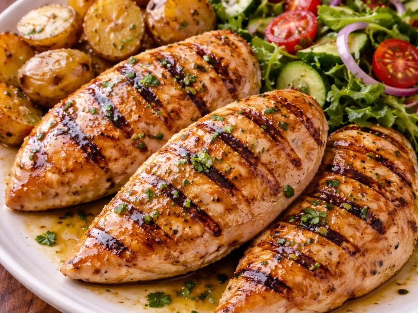 ستيك دجاج مشوي