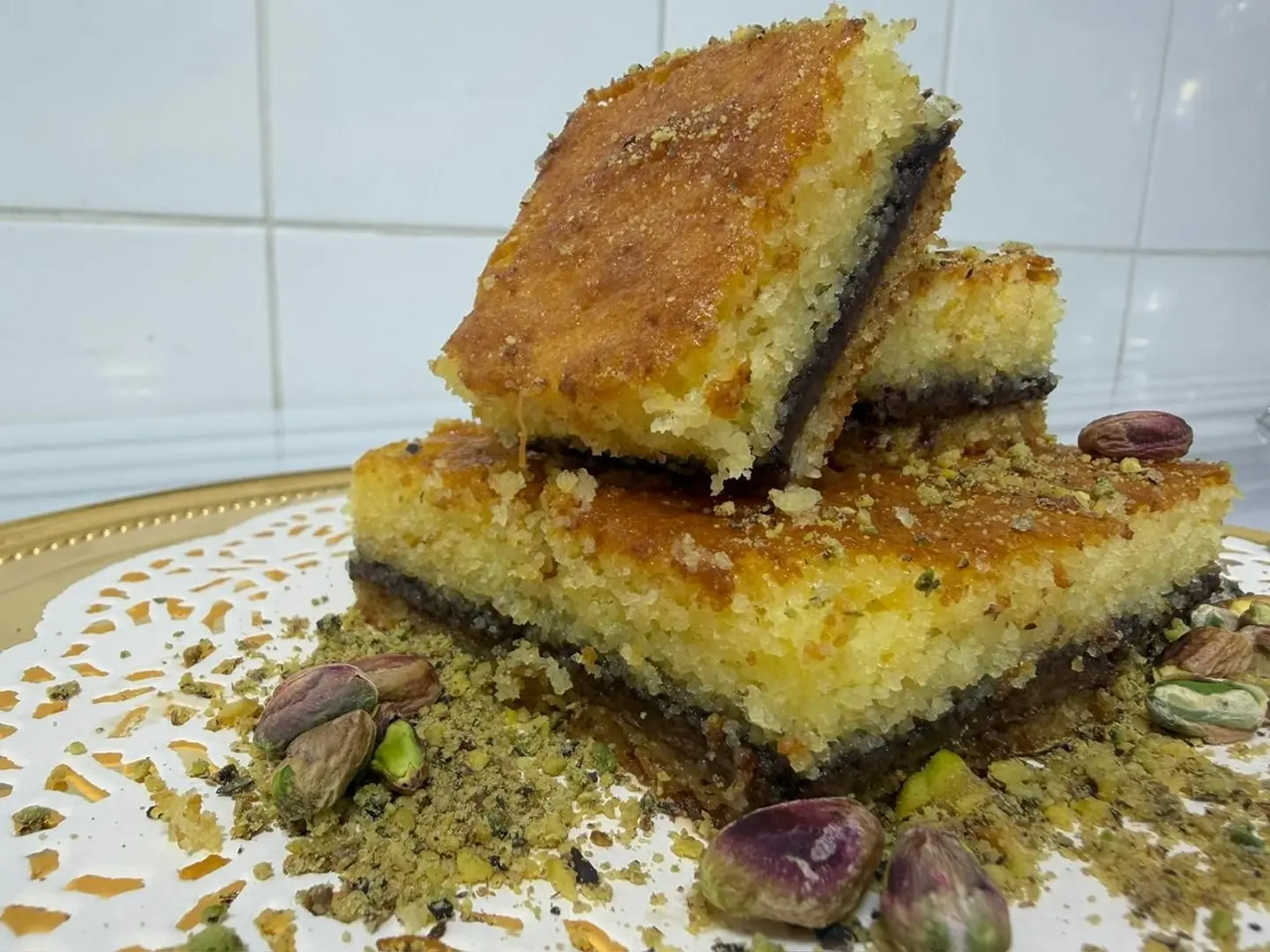 بسبوسة شوكلاته