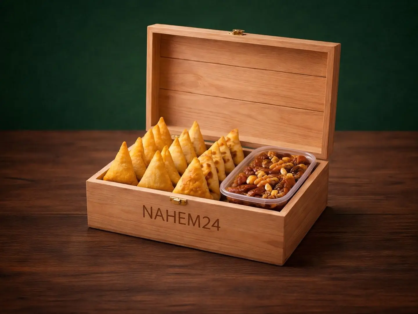 بوكس السمبوسة العائلي أربعة وعشرون قطعة