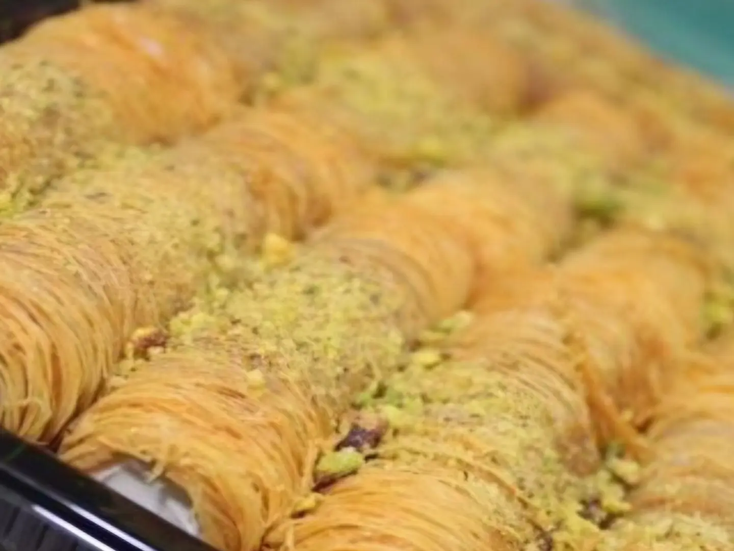 Small Mocha Kunafa Fingers