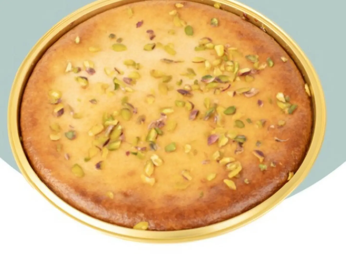 Lotus Cream Basbousa