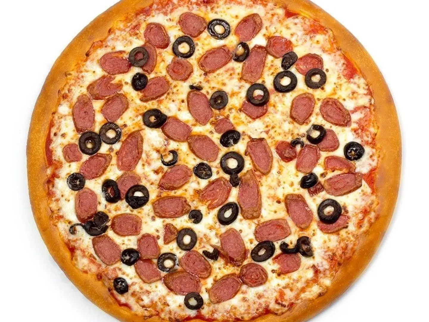 بيتزا نقانق