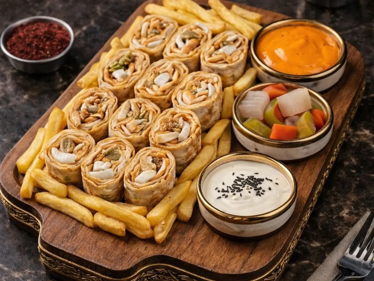 شاورما عربي دبل 16 قطعه