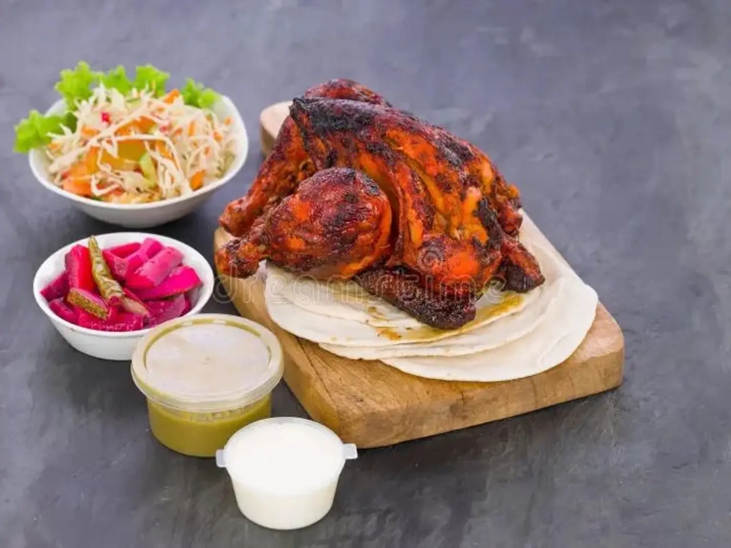 Chicken Shawaya With Khubuz