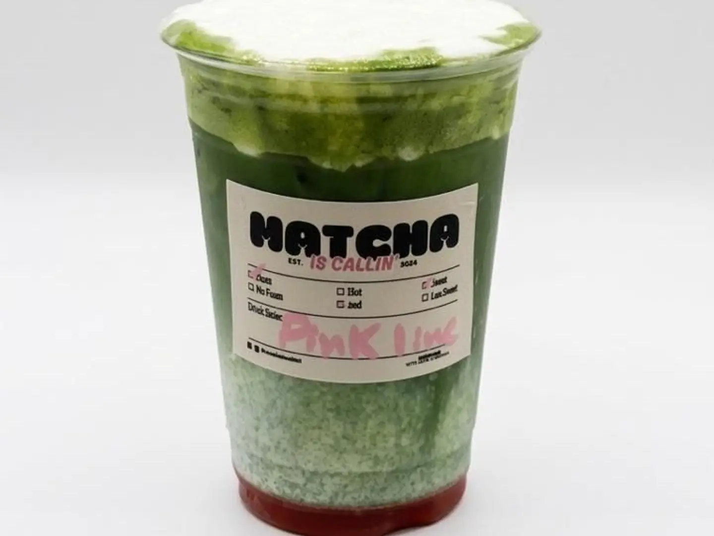 Pink Line Matcha