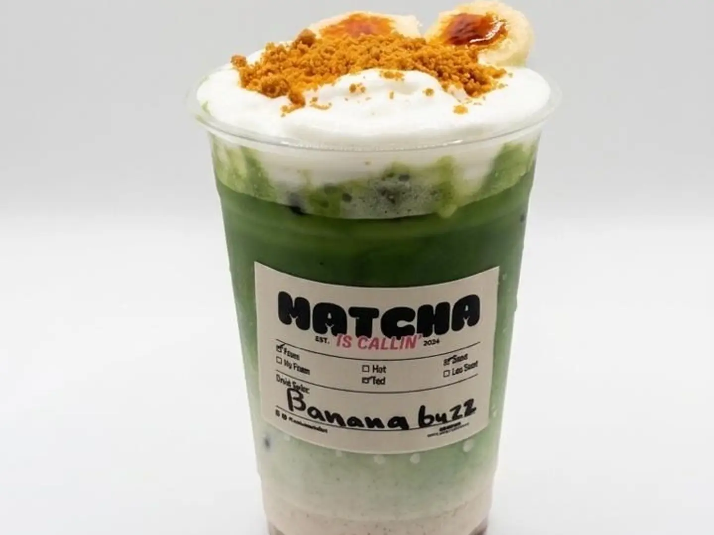 Banana Buzz Matcha