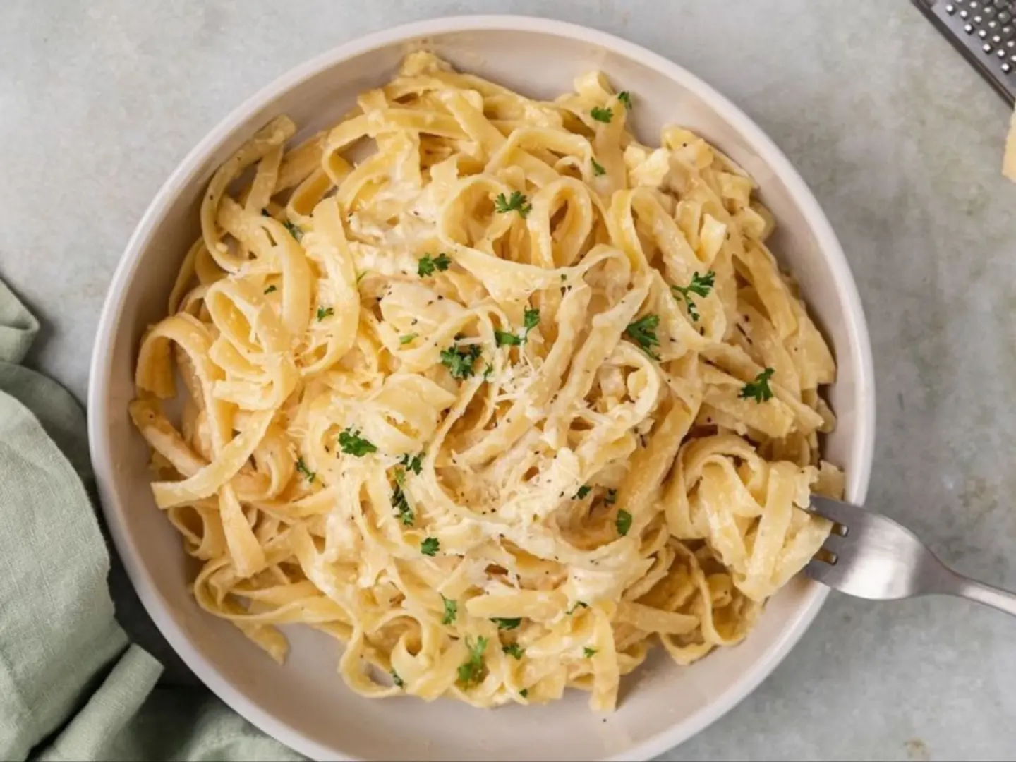 Fettuccine Without Chicken