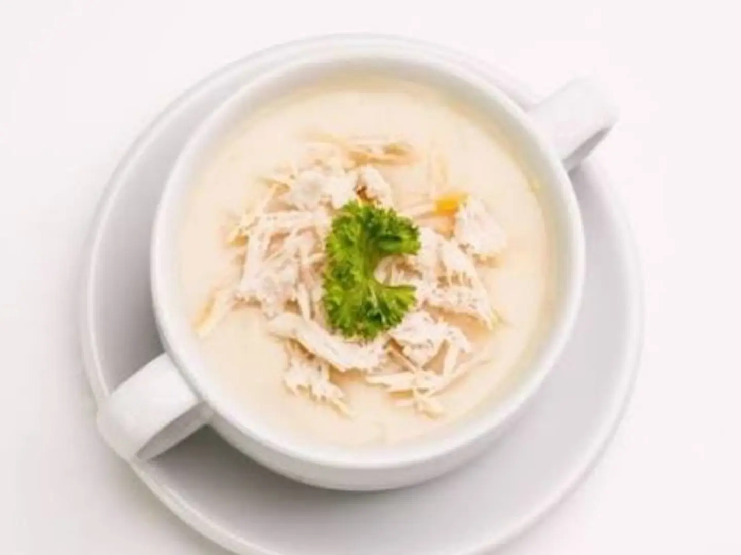 شوربة كريمة الدجاج