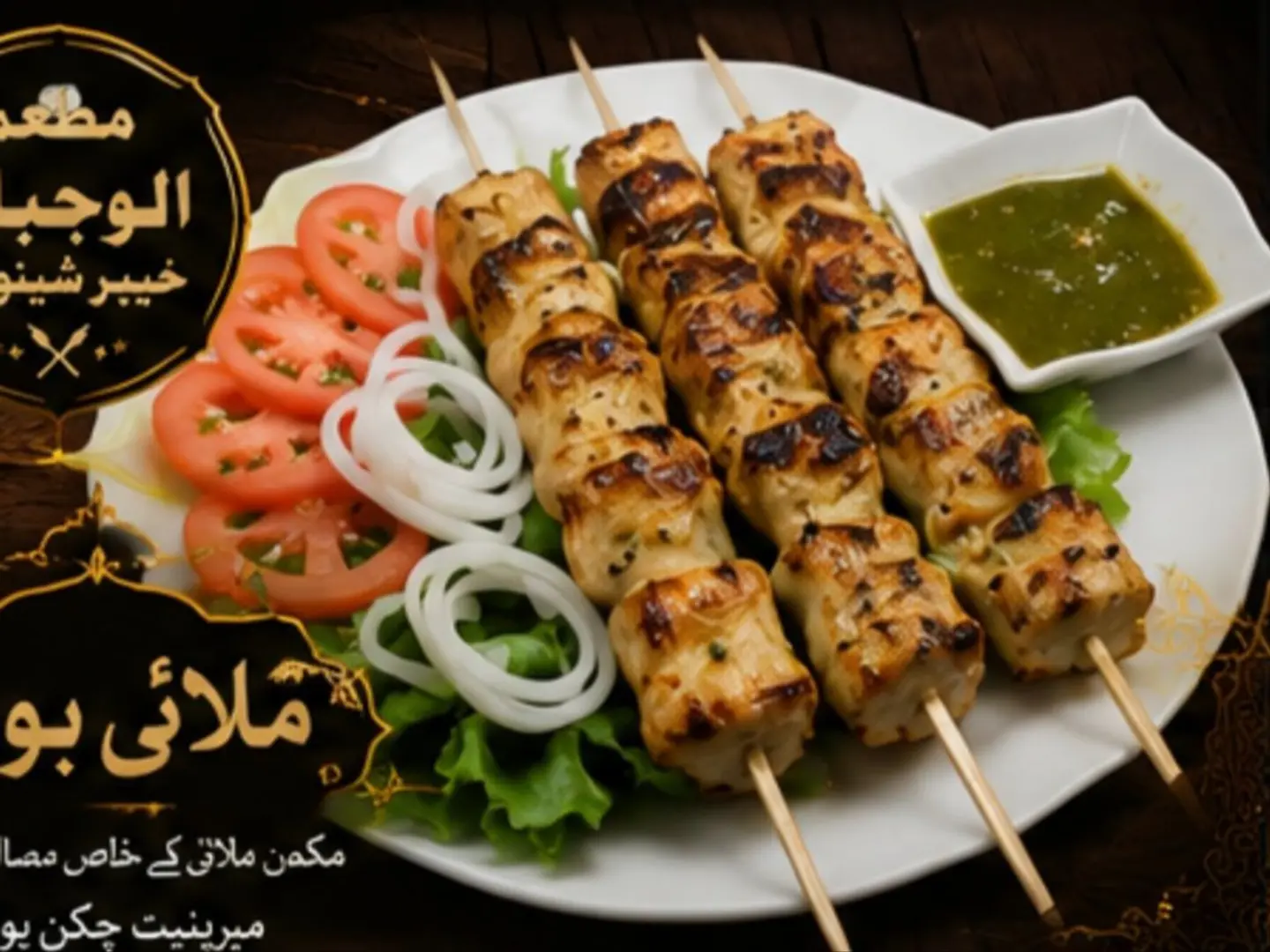 Chicken Malai Boti