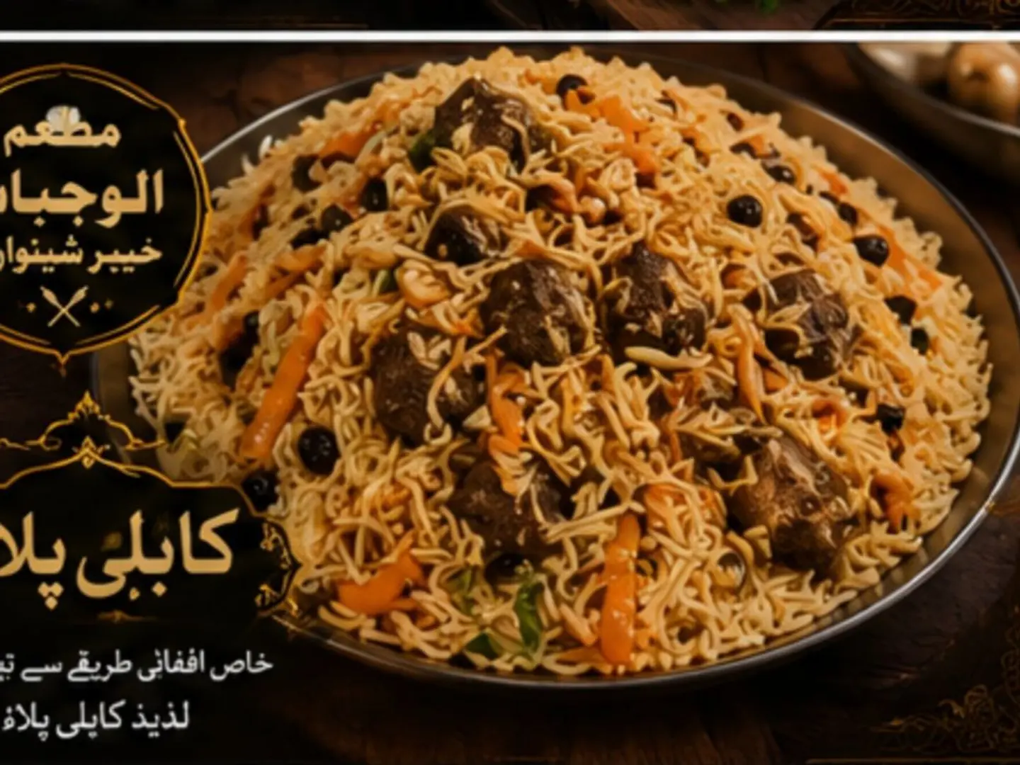 روز لحم أرز كابلي