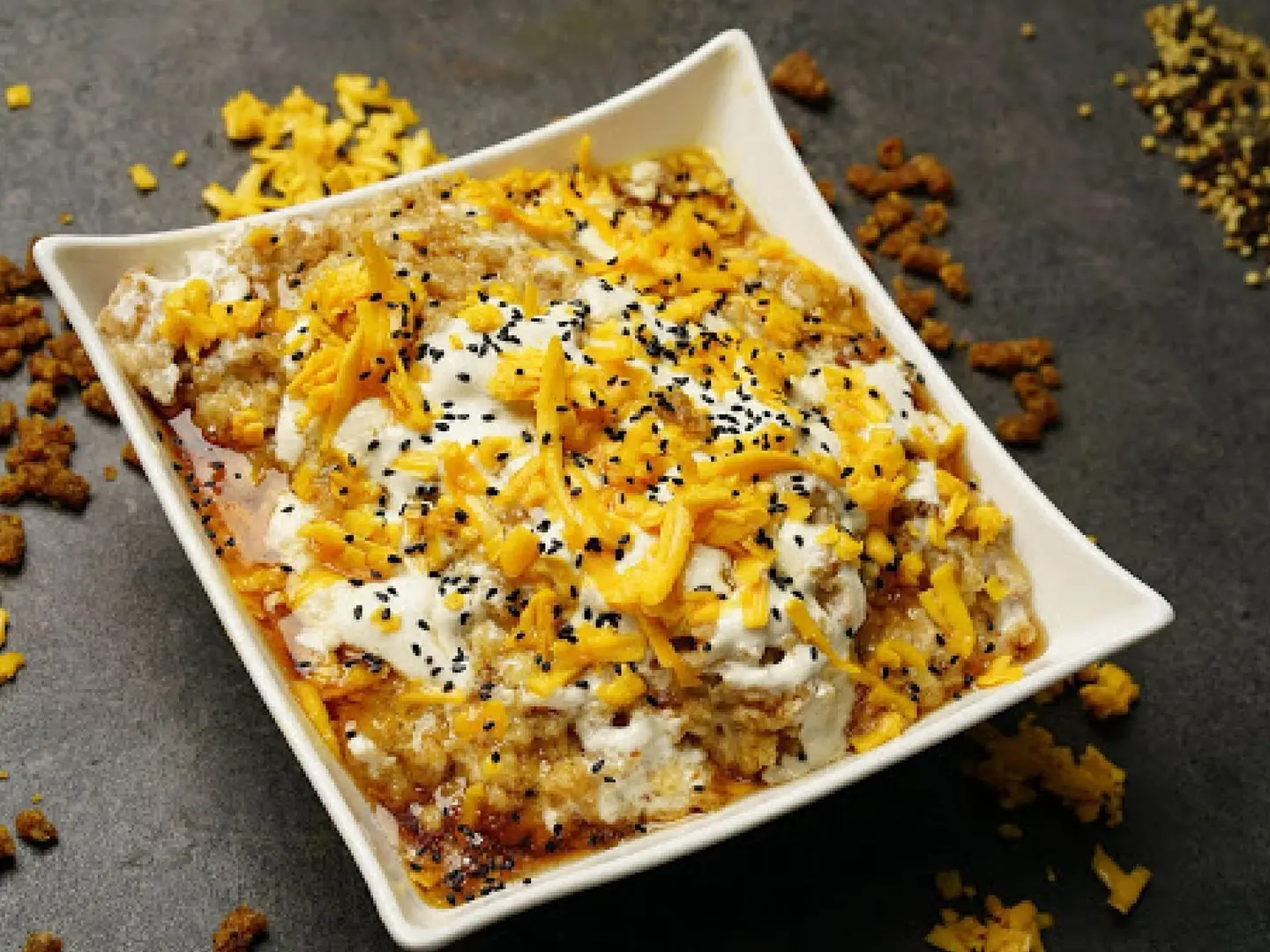 Areeka With Cream Cheese And Honey