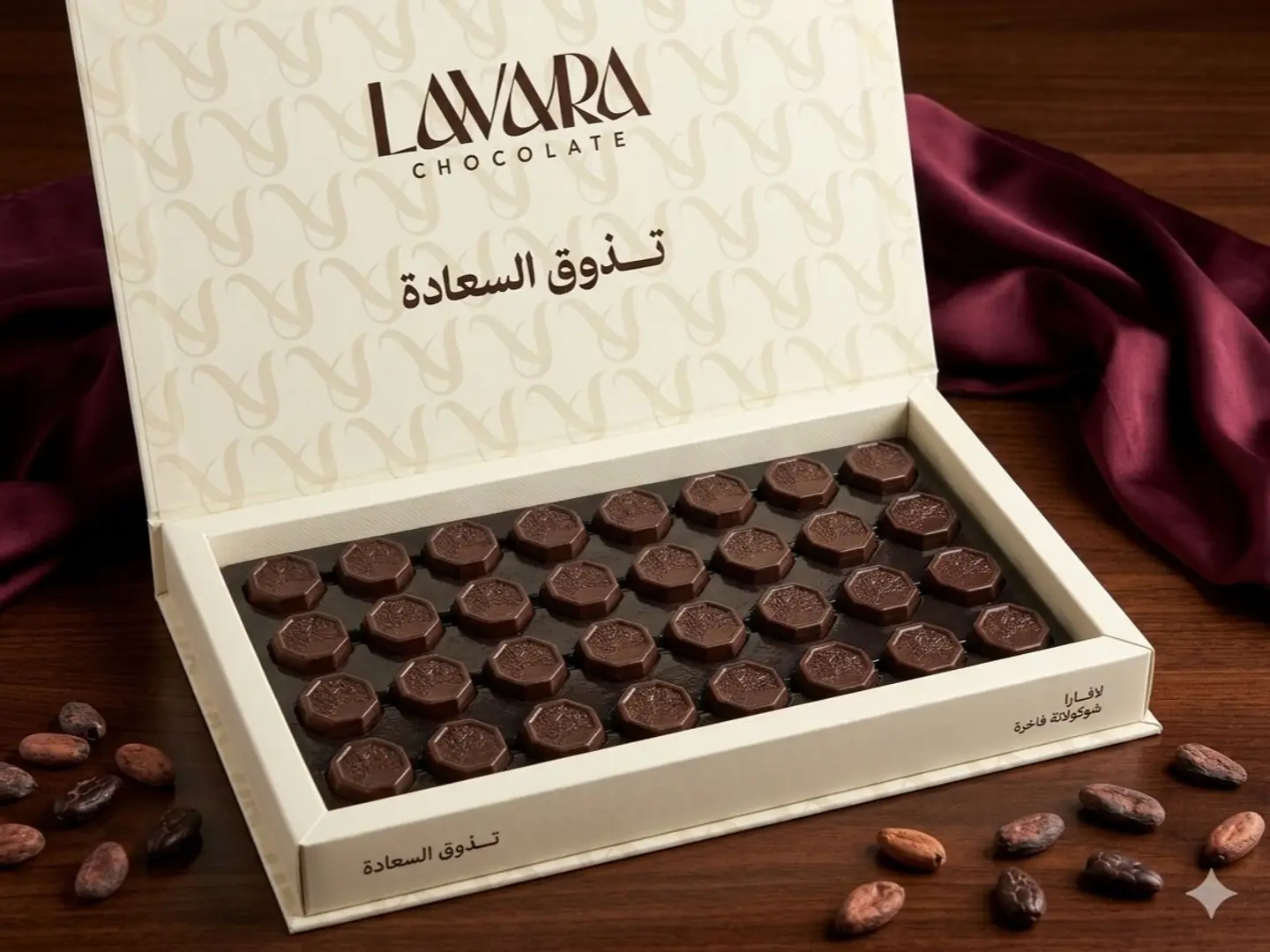 Lavara With Hazelnut Cream And Nuts