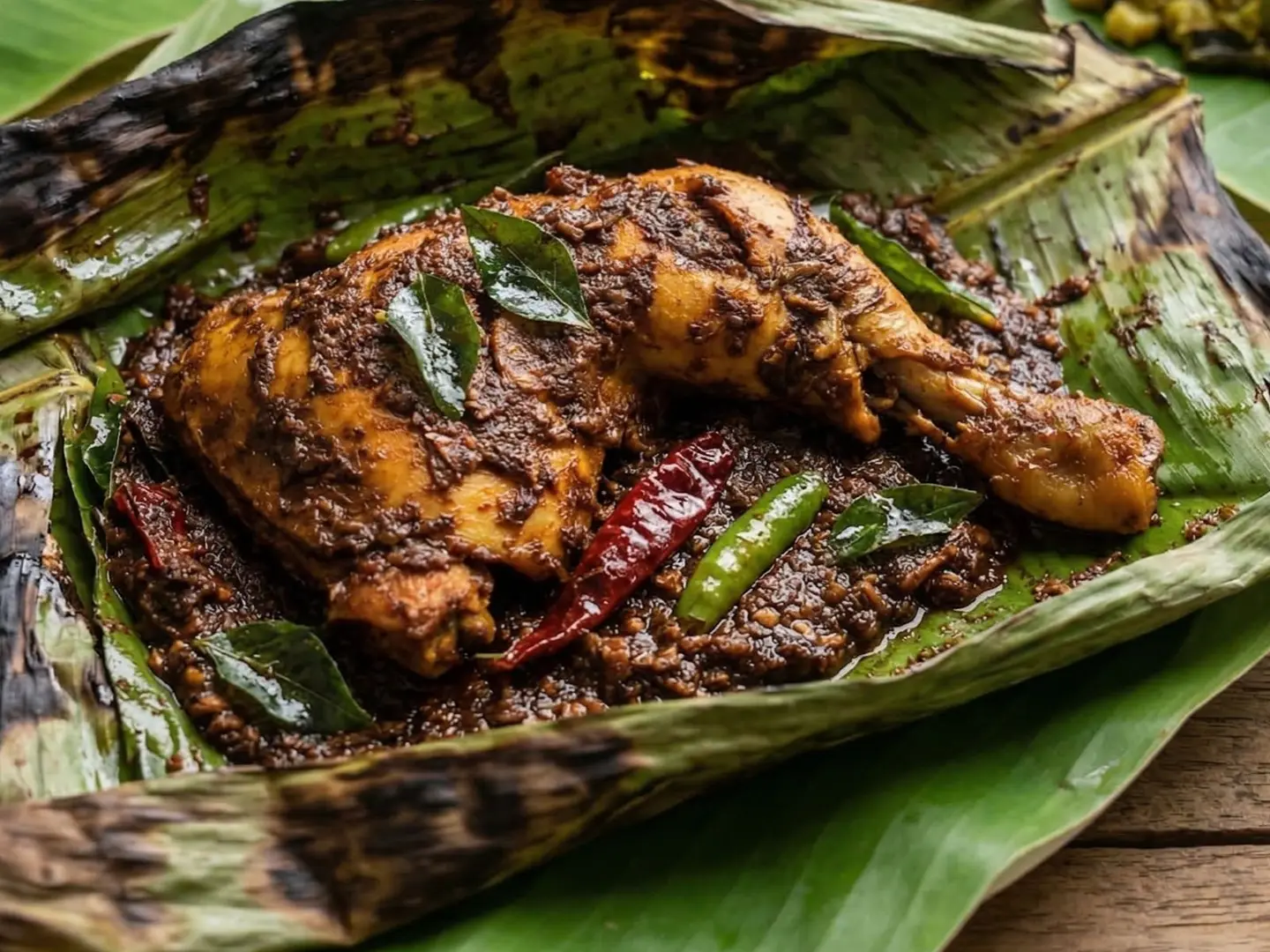Chicken Pollichath Half