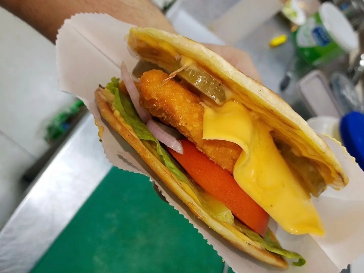 برجر باراثا دجاج