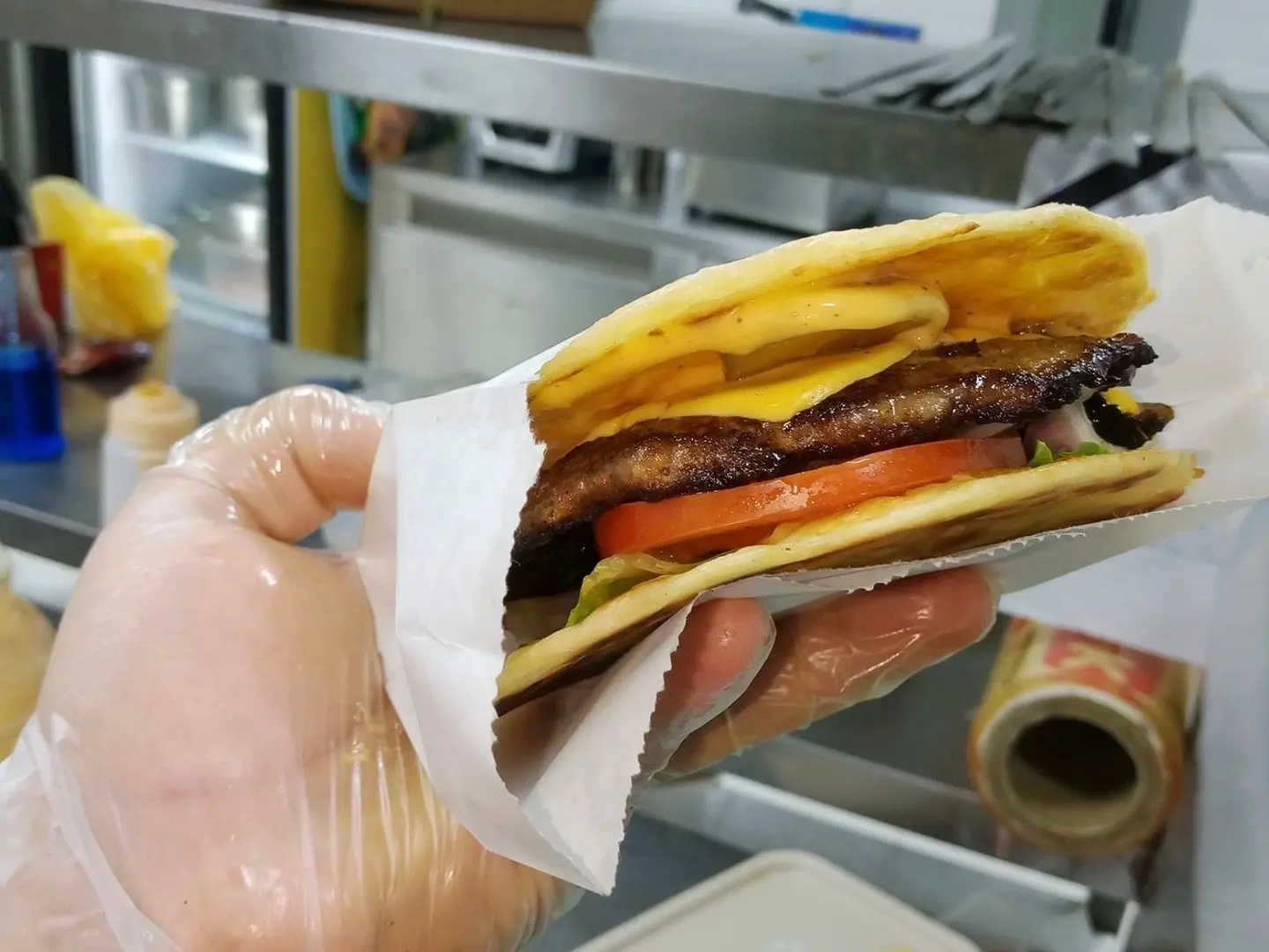 برجر باراثا لحم بقري