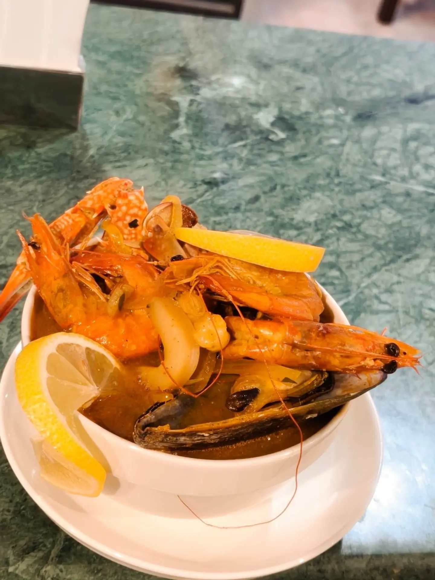Red Seafood Soup