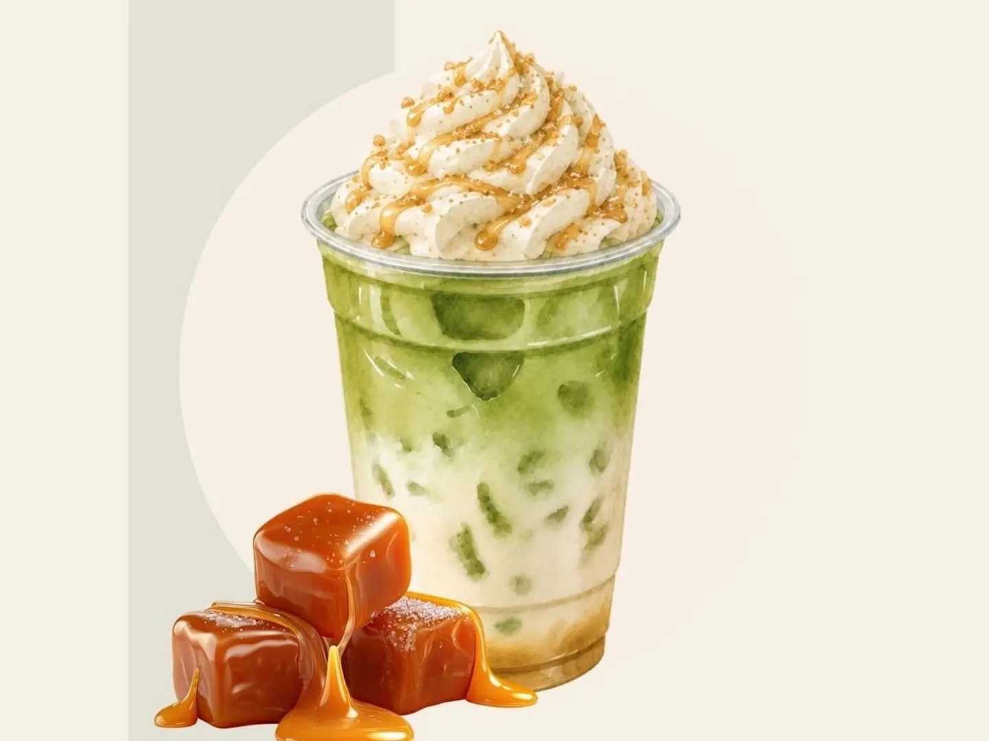 Salted Caramel Matcha