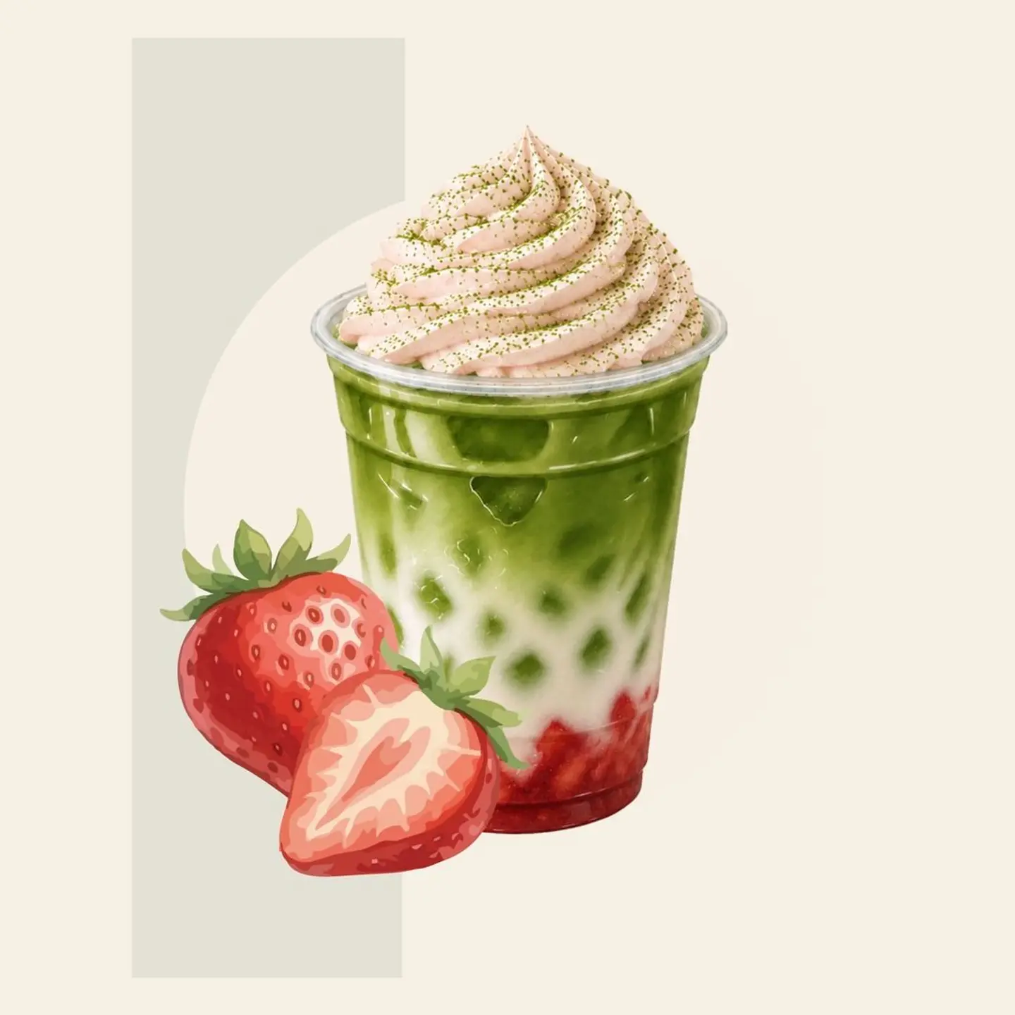 Matcha Strawberries