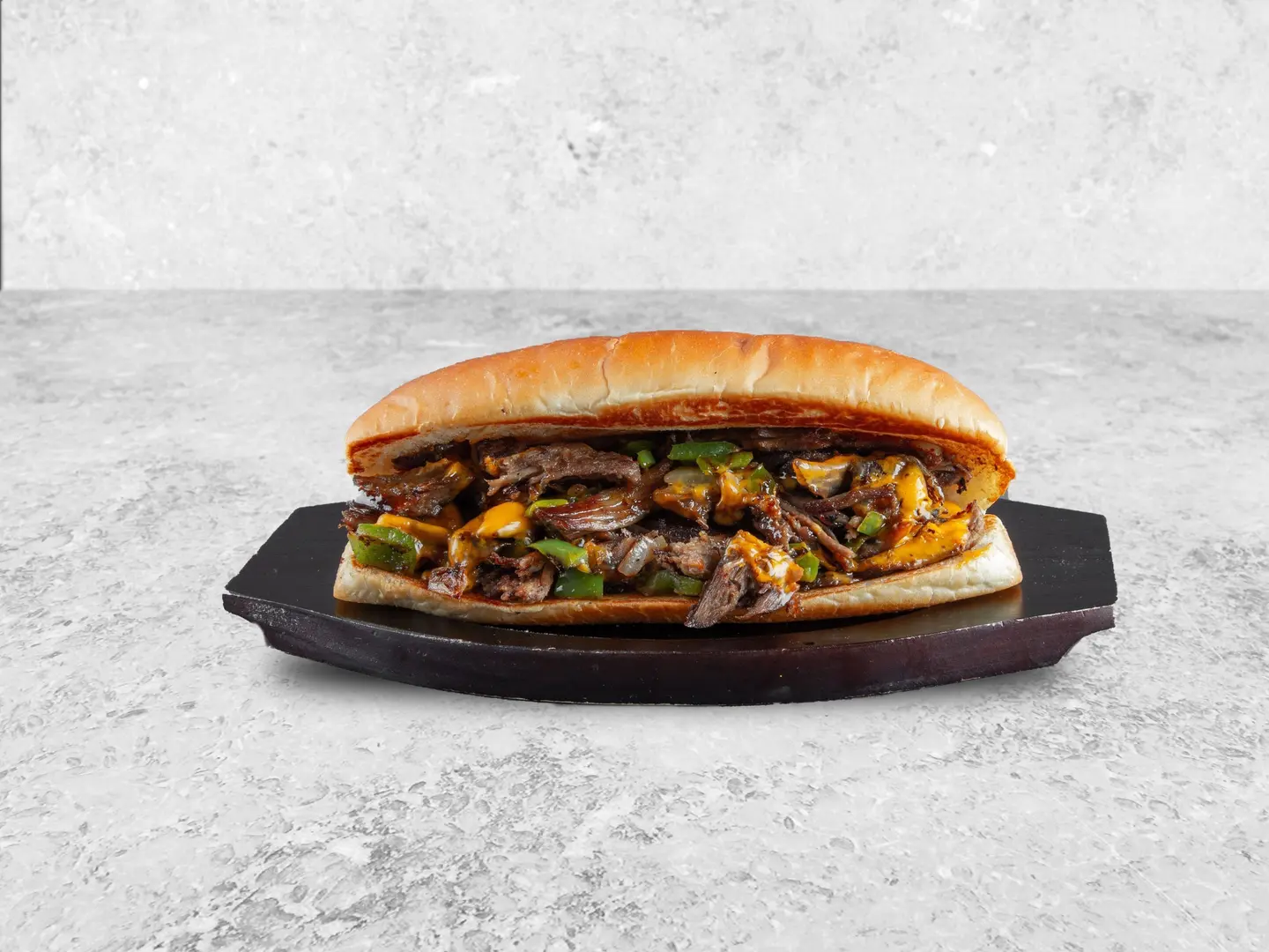 Liver Sandwich With Two Cheeses