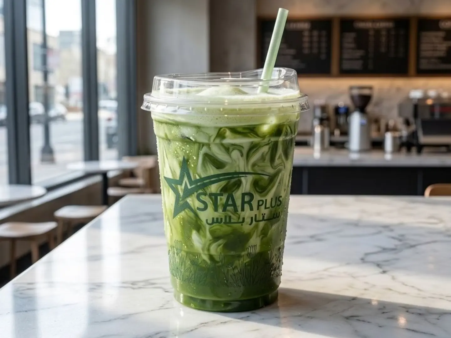 Ice Matcha Latte