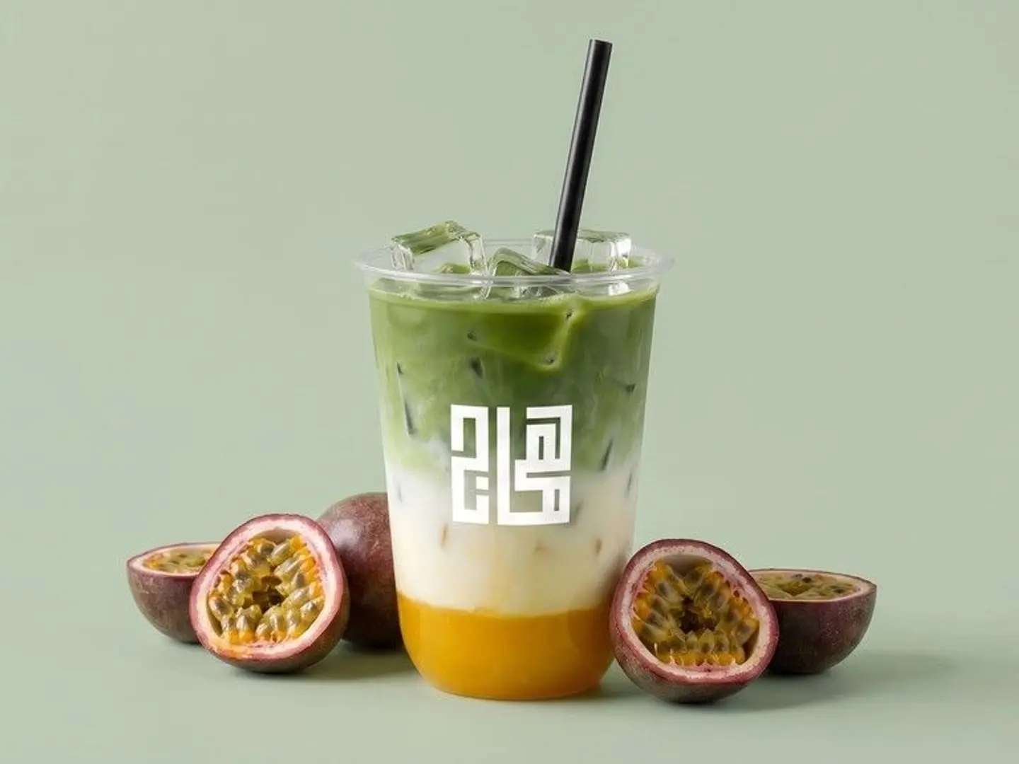 Matcha Latte Passion Fruit