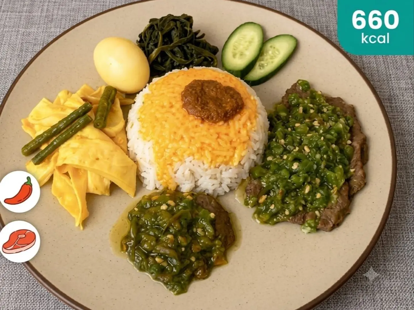 Nasi Dendeng Batokok