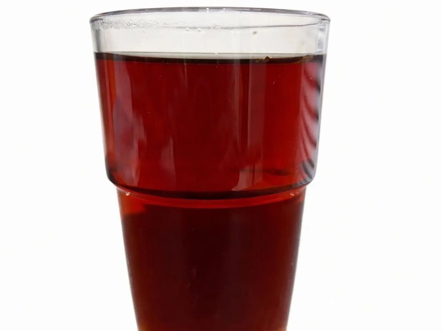 Large Glass Steam Tea Cup