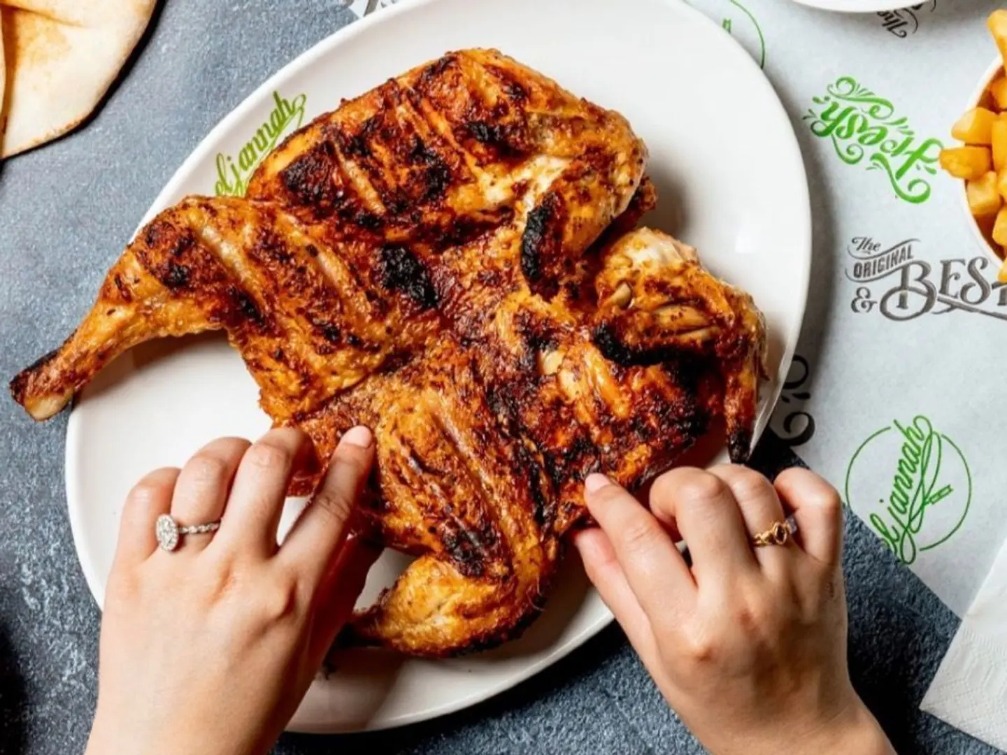 Charcoal Grilled Chicken