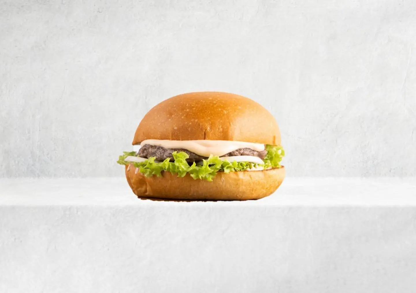 Single Cheese Onion Burger