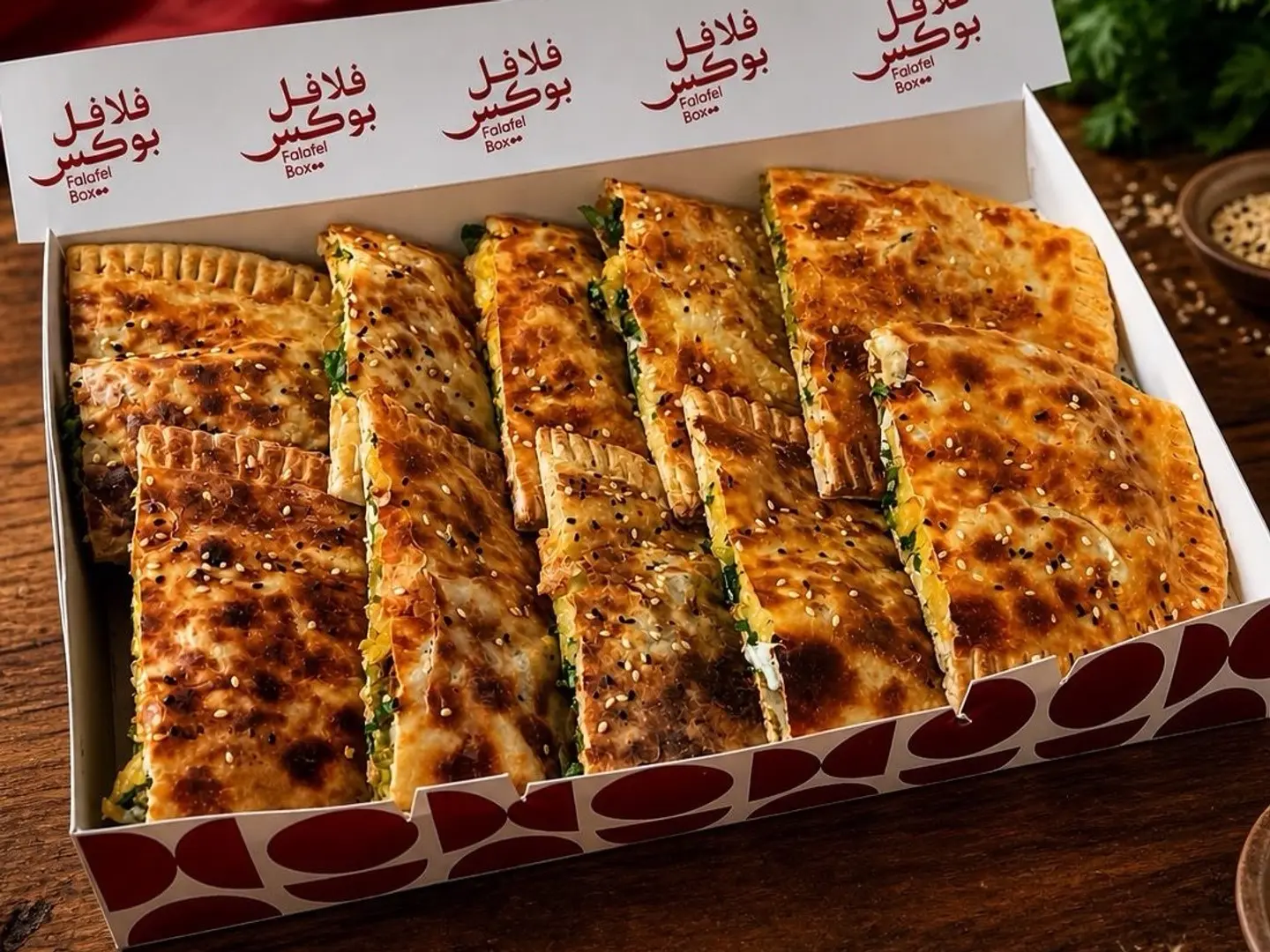 Falafel Pies Box