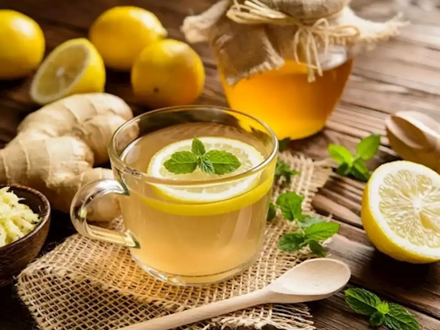 Ginger Lemon Tea