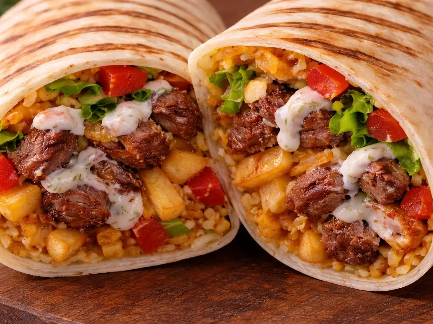 Burritos Grill Beef
