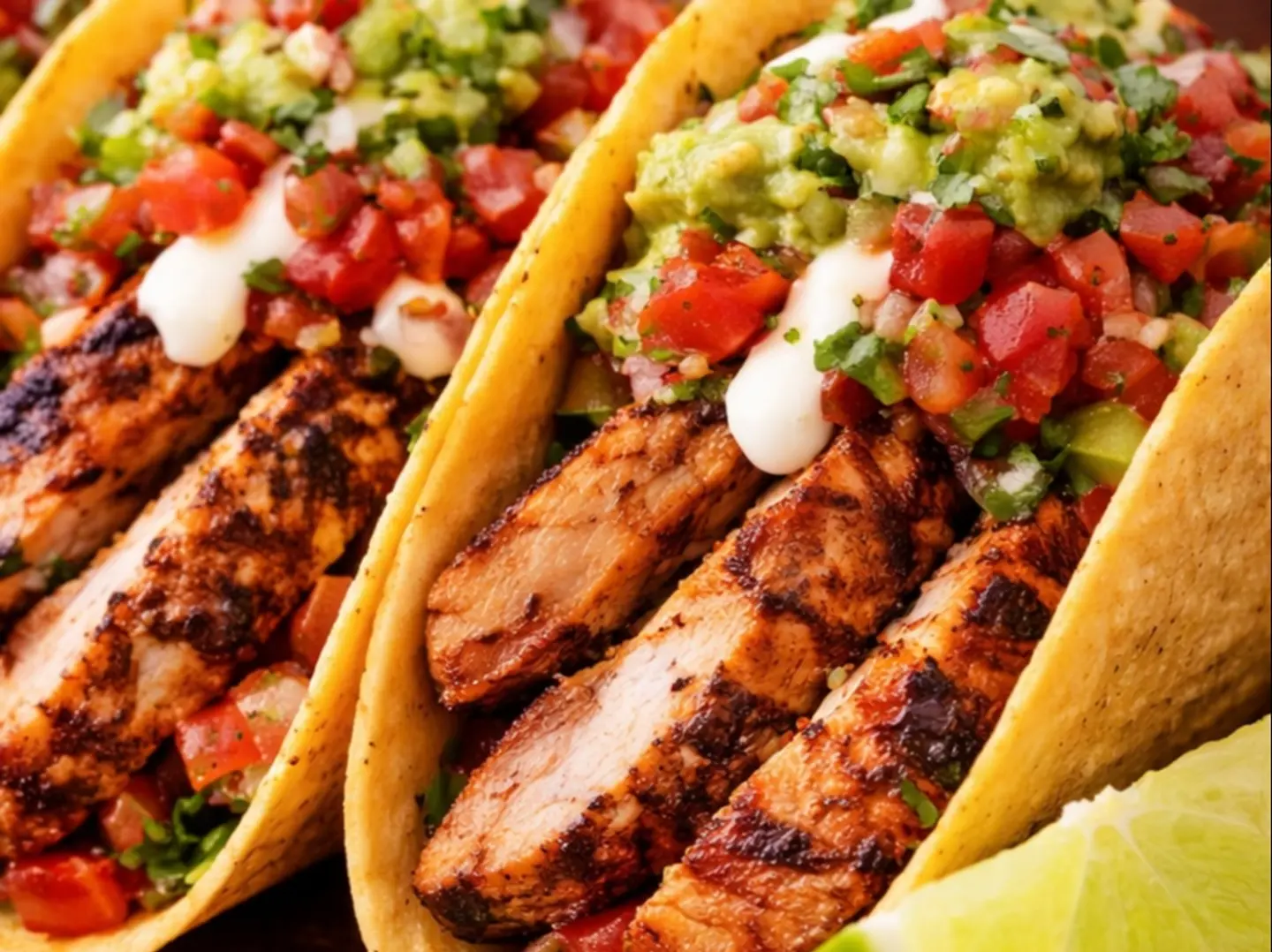 Grill Chicken Taco