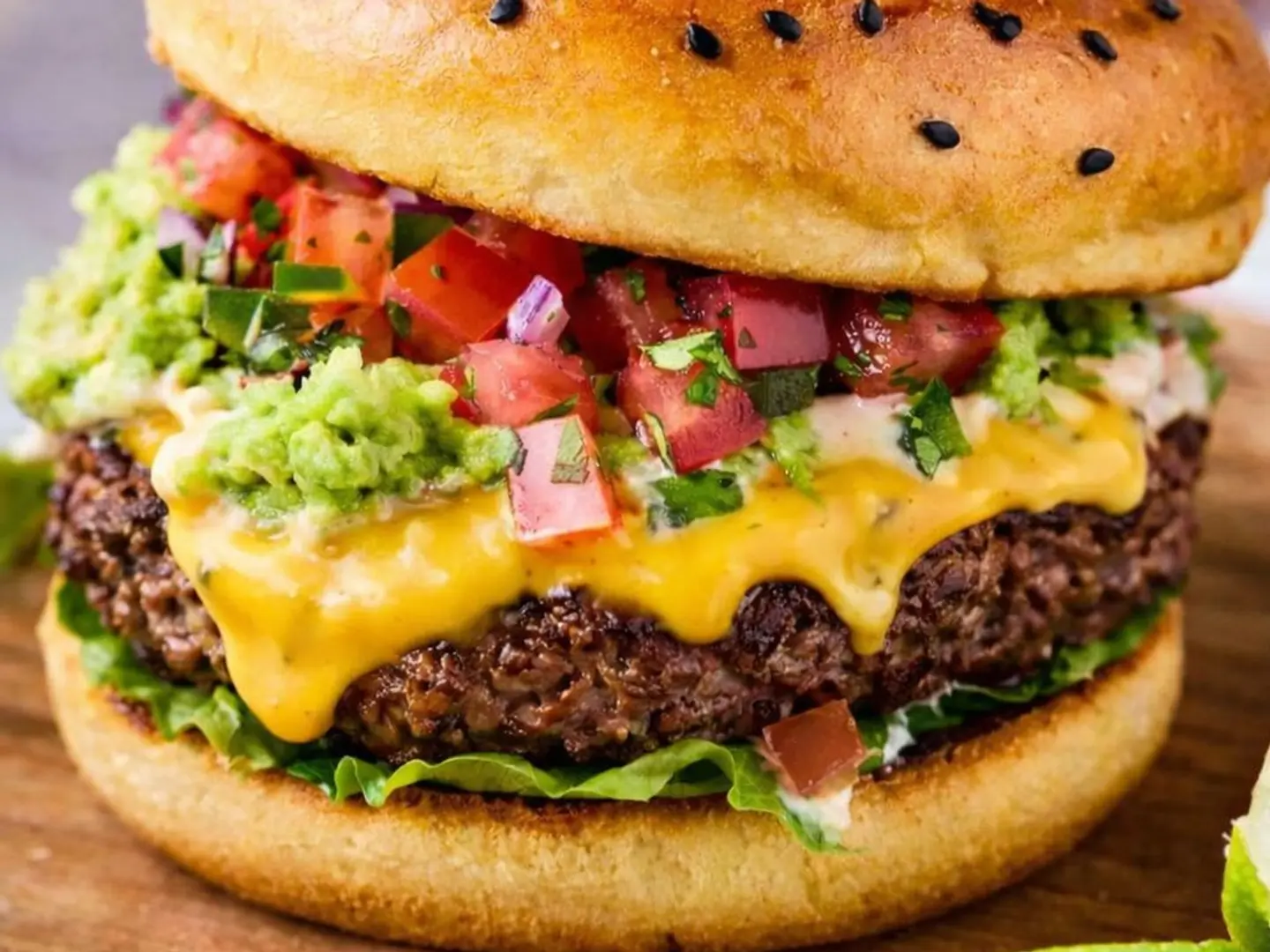 Mexican Beef Burger