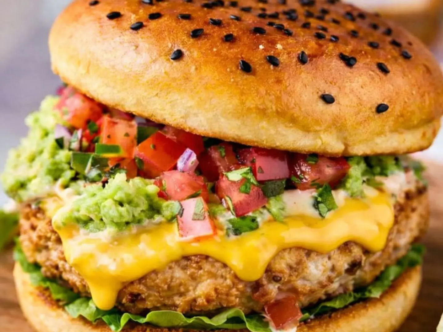 Mexican Chicken Burger