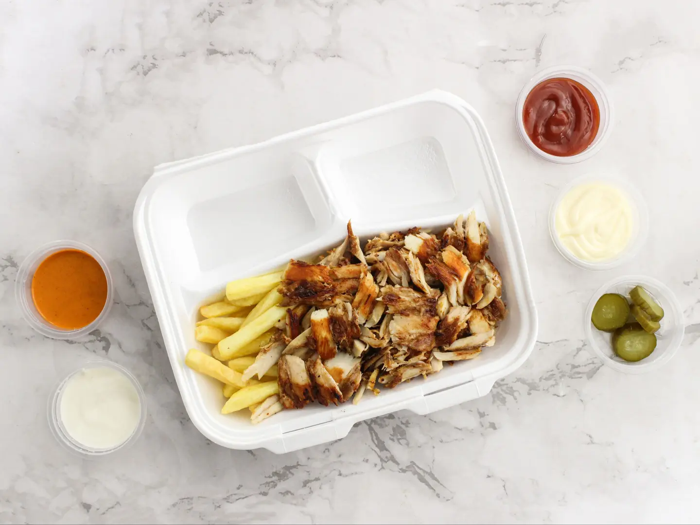 Shawarma Slices Plate