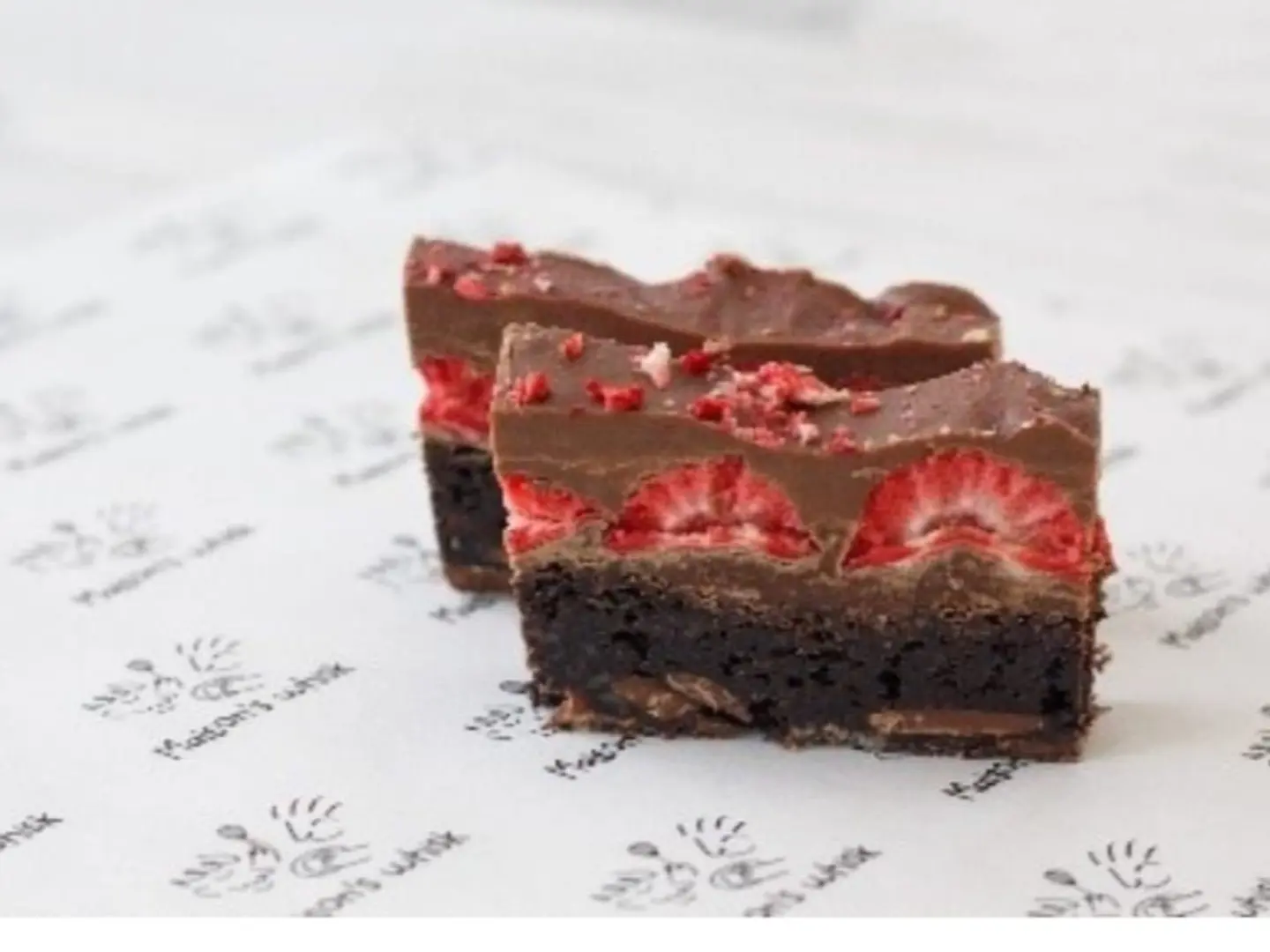 Strawberry Brownie