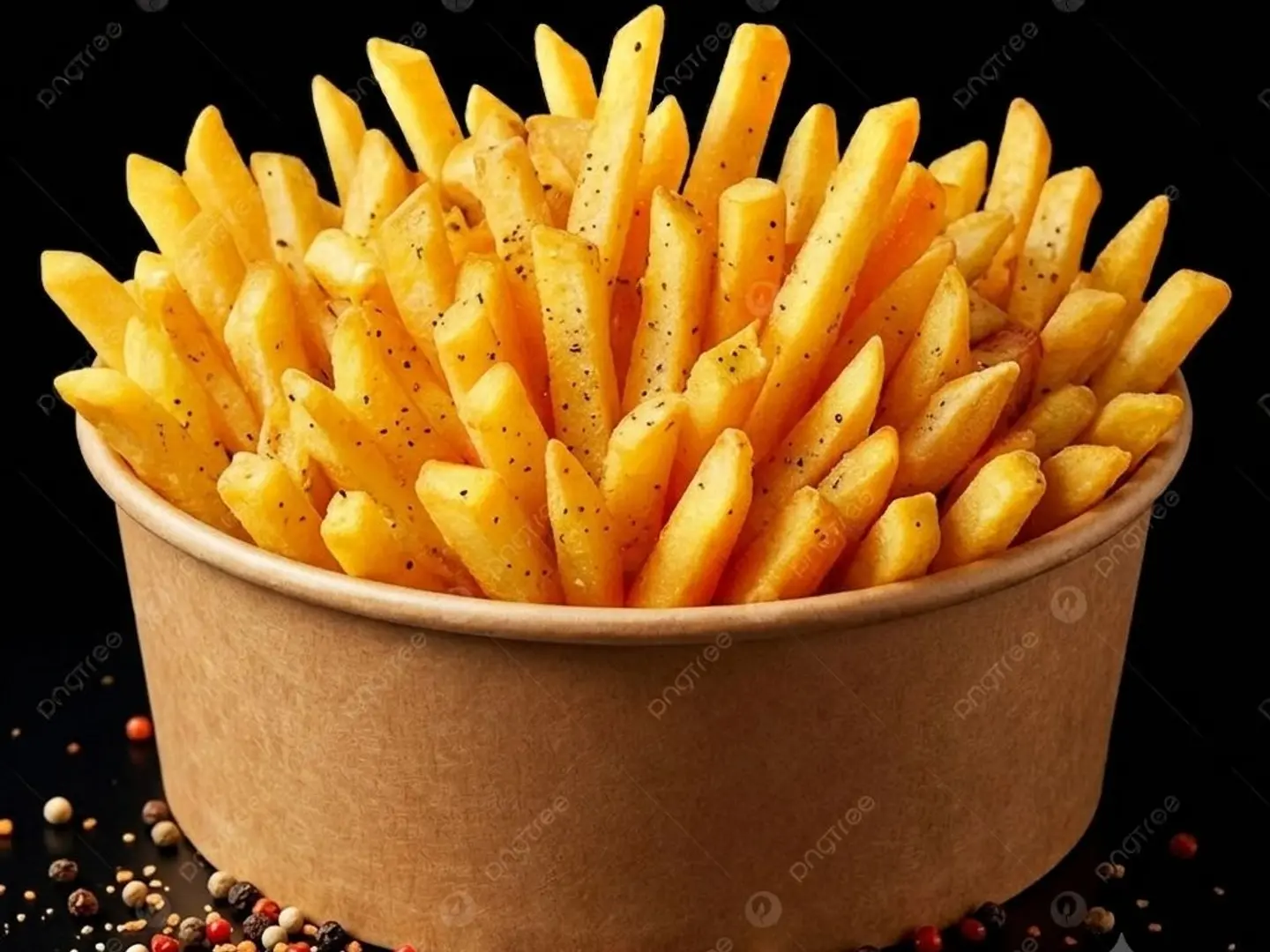 صحن بطاطس كبير
