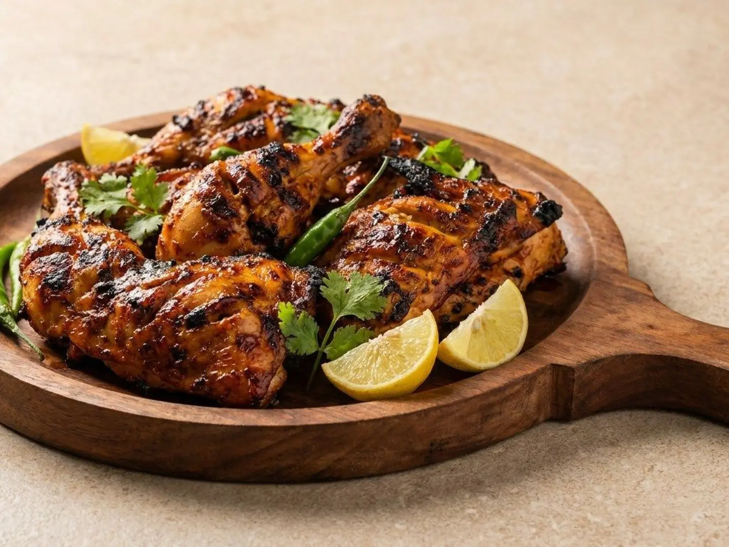 Chicken Al Faham Half