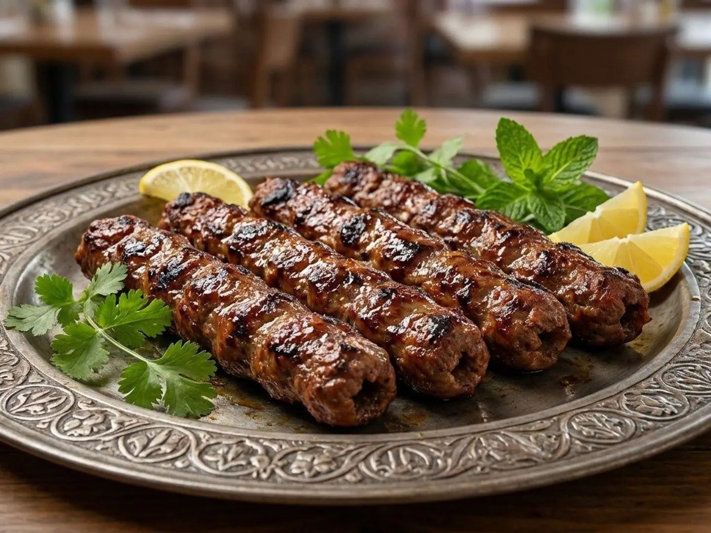 Beef Seekh Kabab 4 Pcs