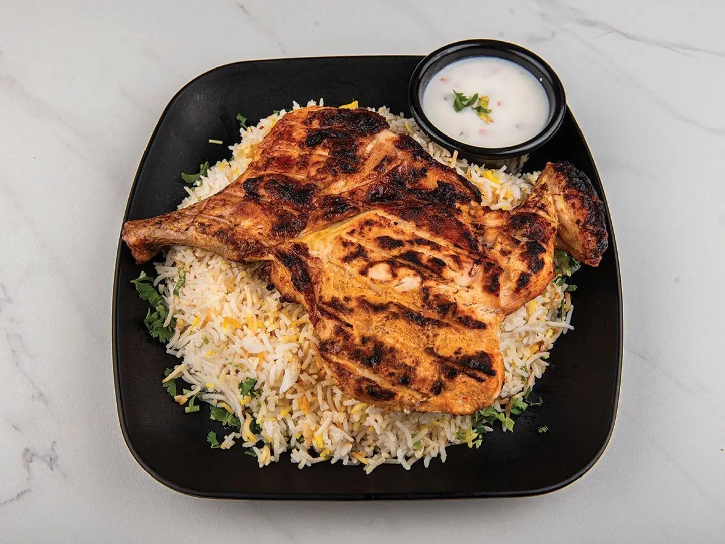Grilled Chicken With Rice
