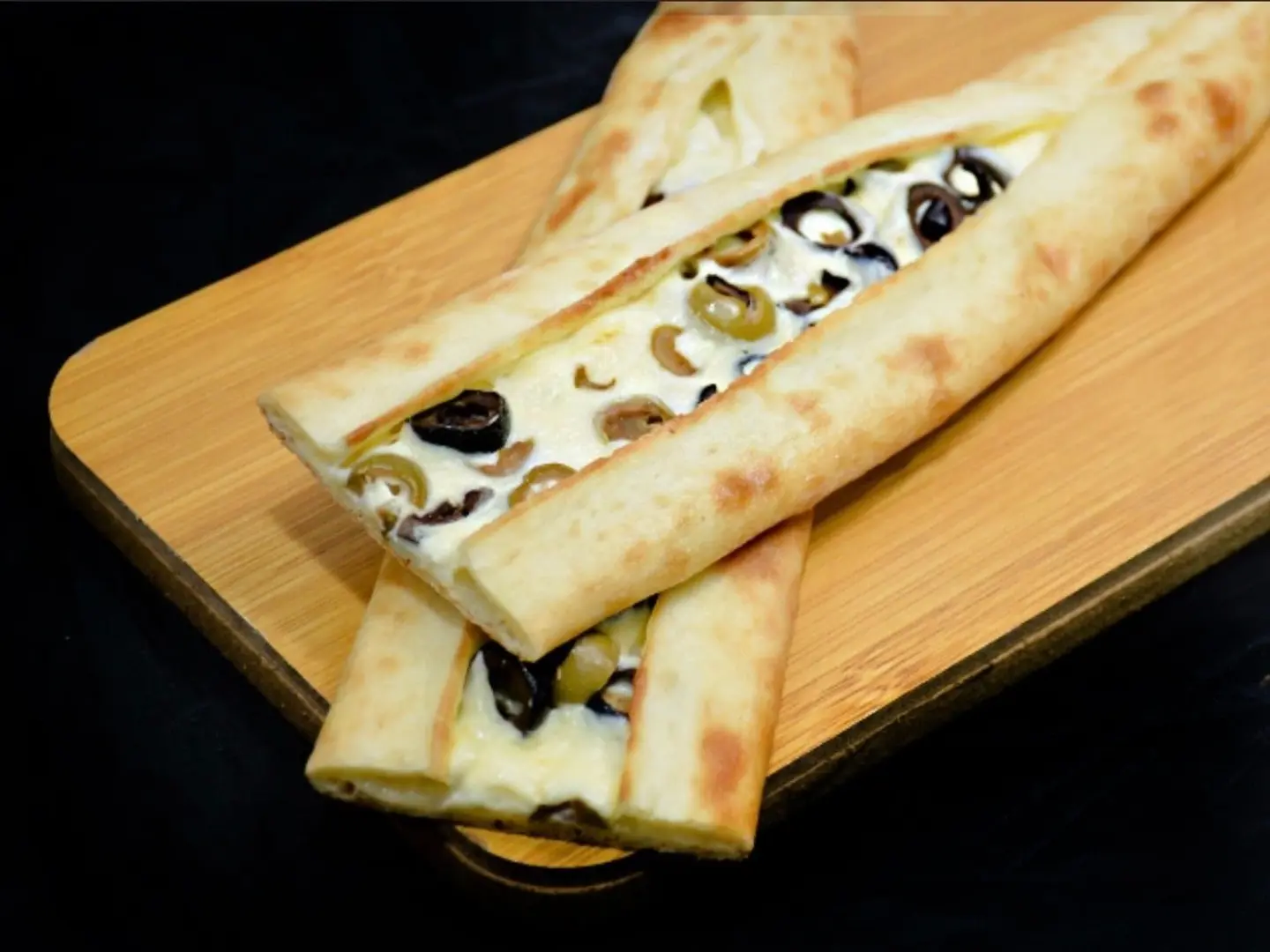 Labneh Pie With Olives