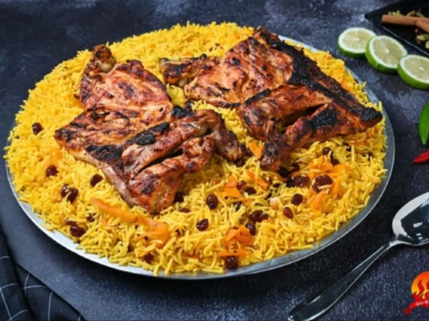 Half Charcoal Grilled Chicken