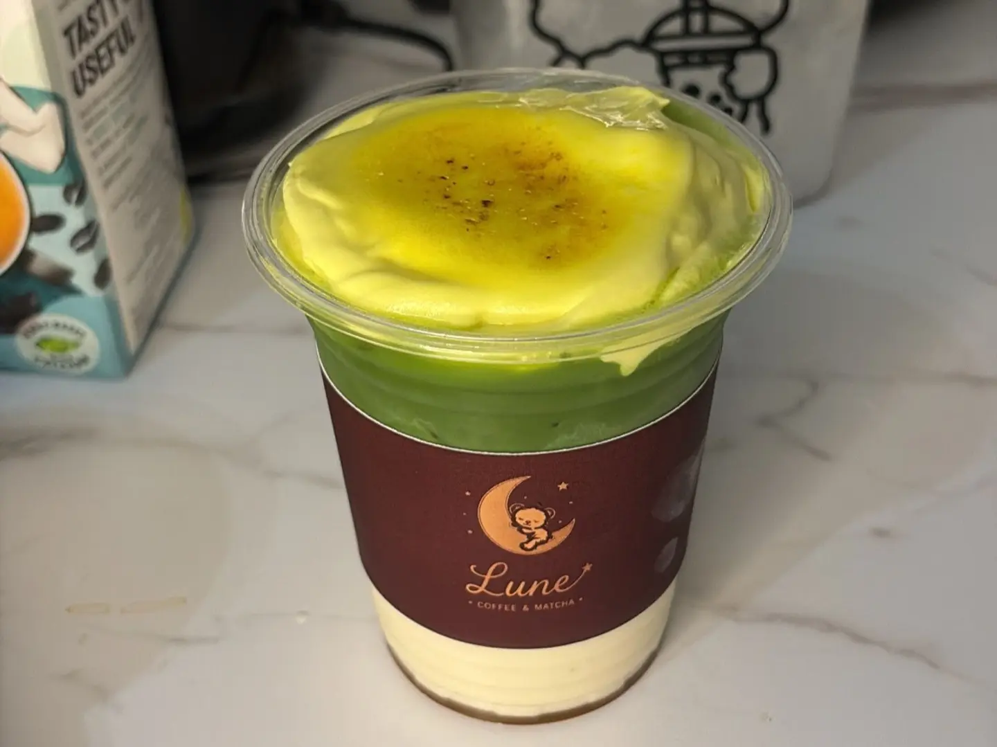 Matcha Latte Creme Brulee